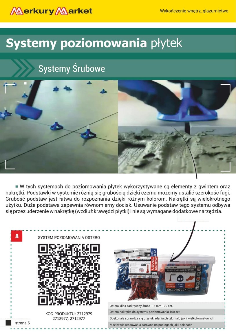 Gazetka: Merkury Market - glazurnictwo i akcesoria - strona 6