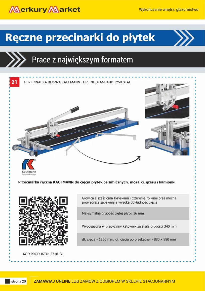 Gazetka: Merkury Market - glazurnictwo i akcesoria - strona 20
