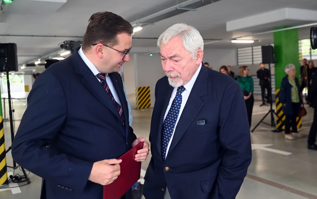 Łukasz Kmita i Jacek Majchrowski Łukasz Kmita i Jacek Majchrowski