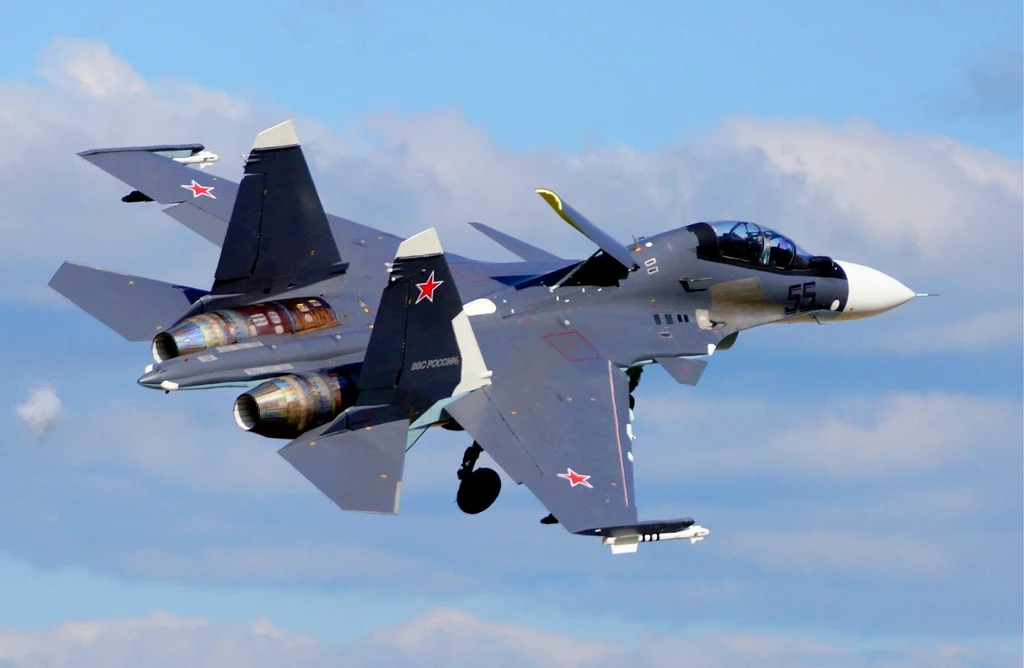 Su-35 spadają z nieba jeden po drugim. Rosyjskie lotnictwo zamarło