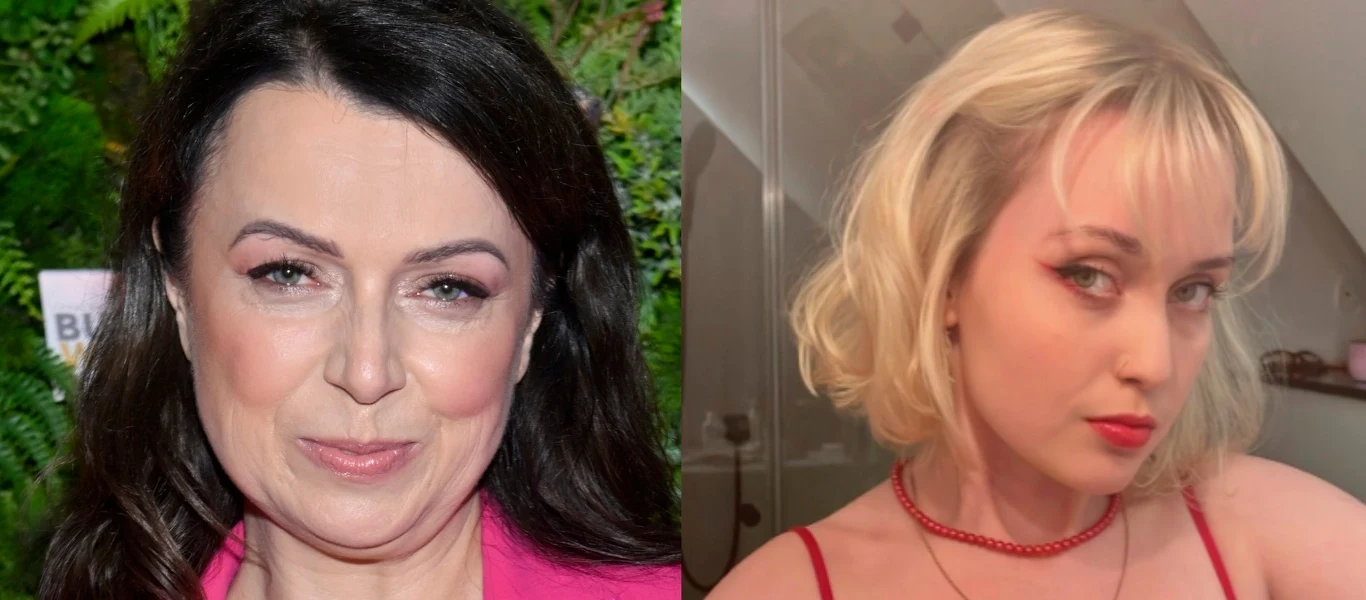 Katarzyna Pakosińska z córką Mają TikTok@zwiadrowana