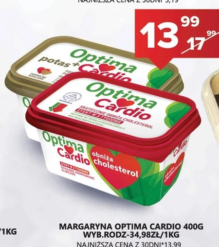 Margaryna Optima Cardio