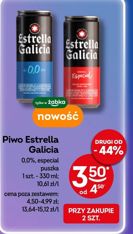 Piwo Estrella Galicia