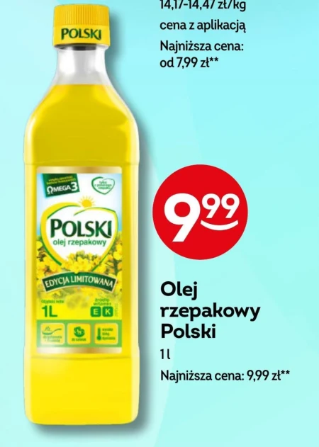 Polski olej rzepakowy 1 l