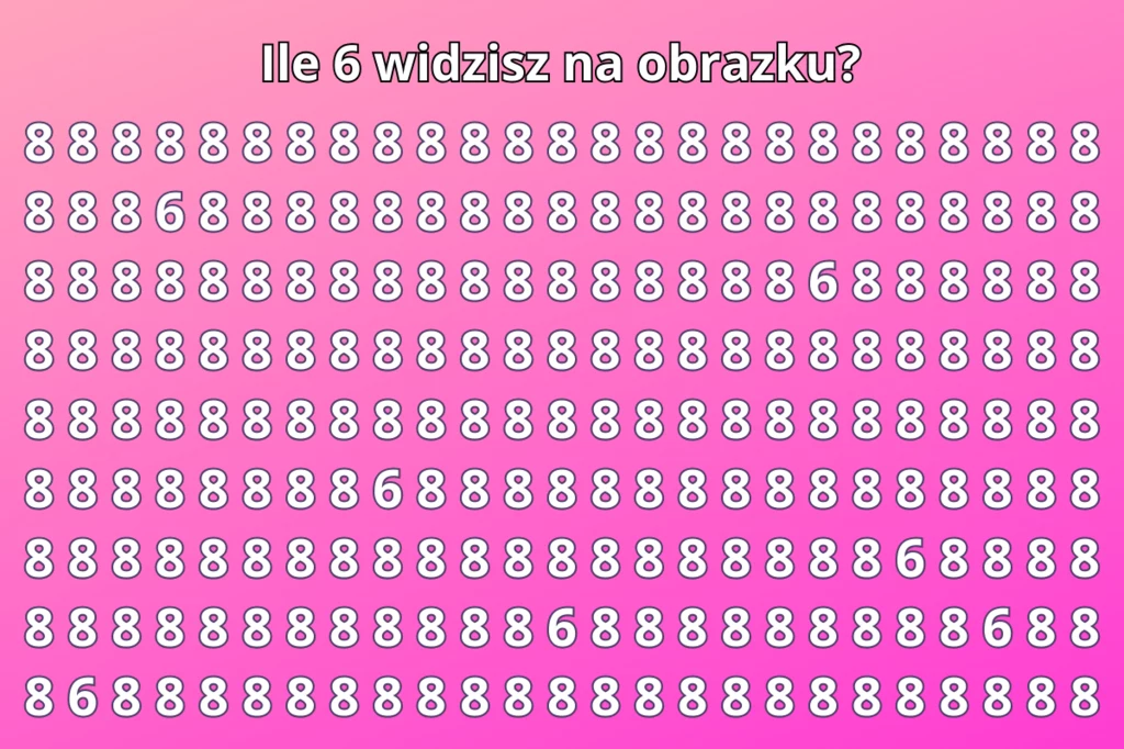 Tylko najbardziej spostrzegawcze osoby znają poprawną odpowiedź