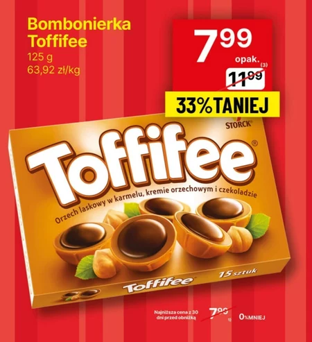 Bombonierka Toffifee