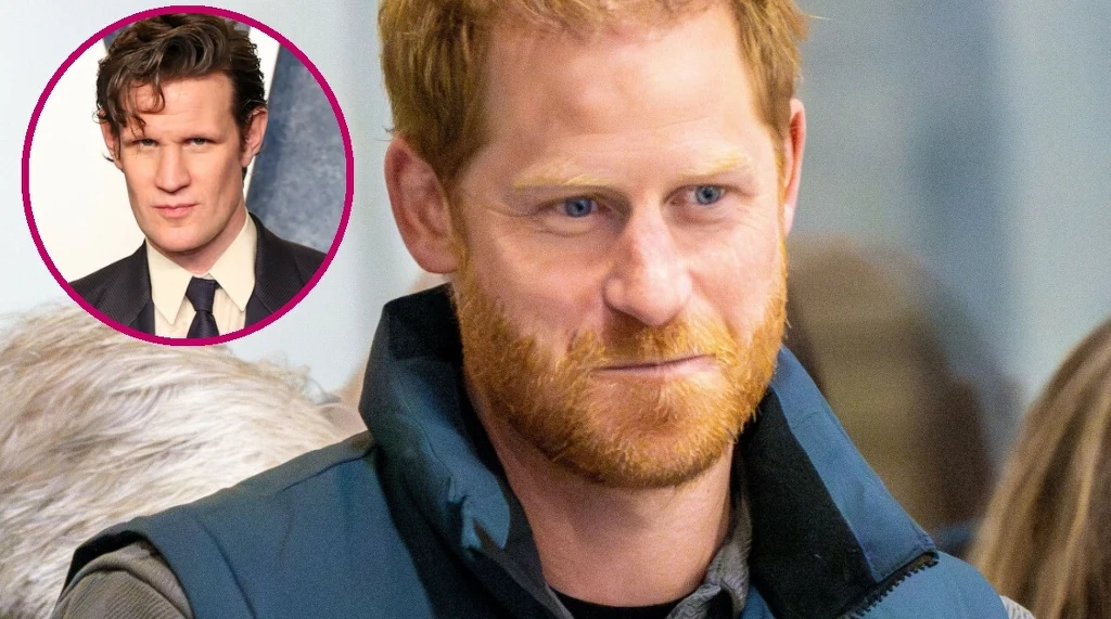 Książę Harry i Matt Smith. 