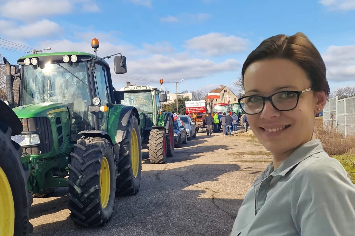 Agnieszka Beger nową liderką protestów rolników Agnieszka Beger nową liderką protestów rolników