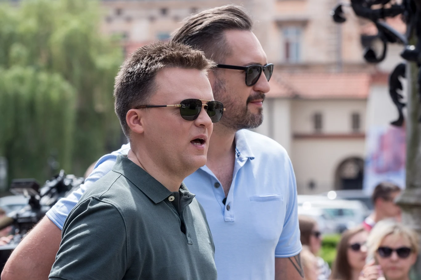 Marcin Prokop mówi o znajmości z Szymonem Hołownią Marcin Prokop mówi o znajmości z Szymonem Hołownią