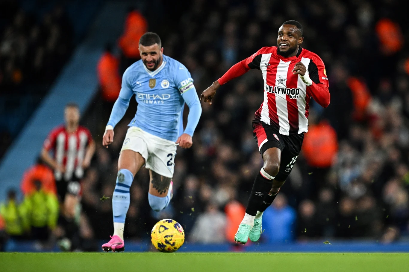 Kyle Walker i Frank Onyeka Kyle Walker i Frank Onyeka
