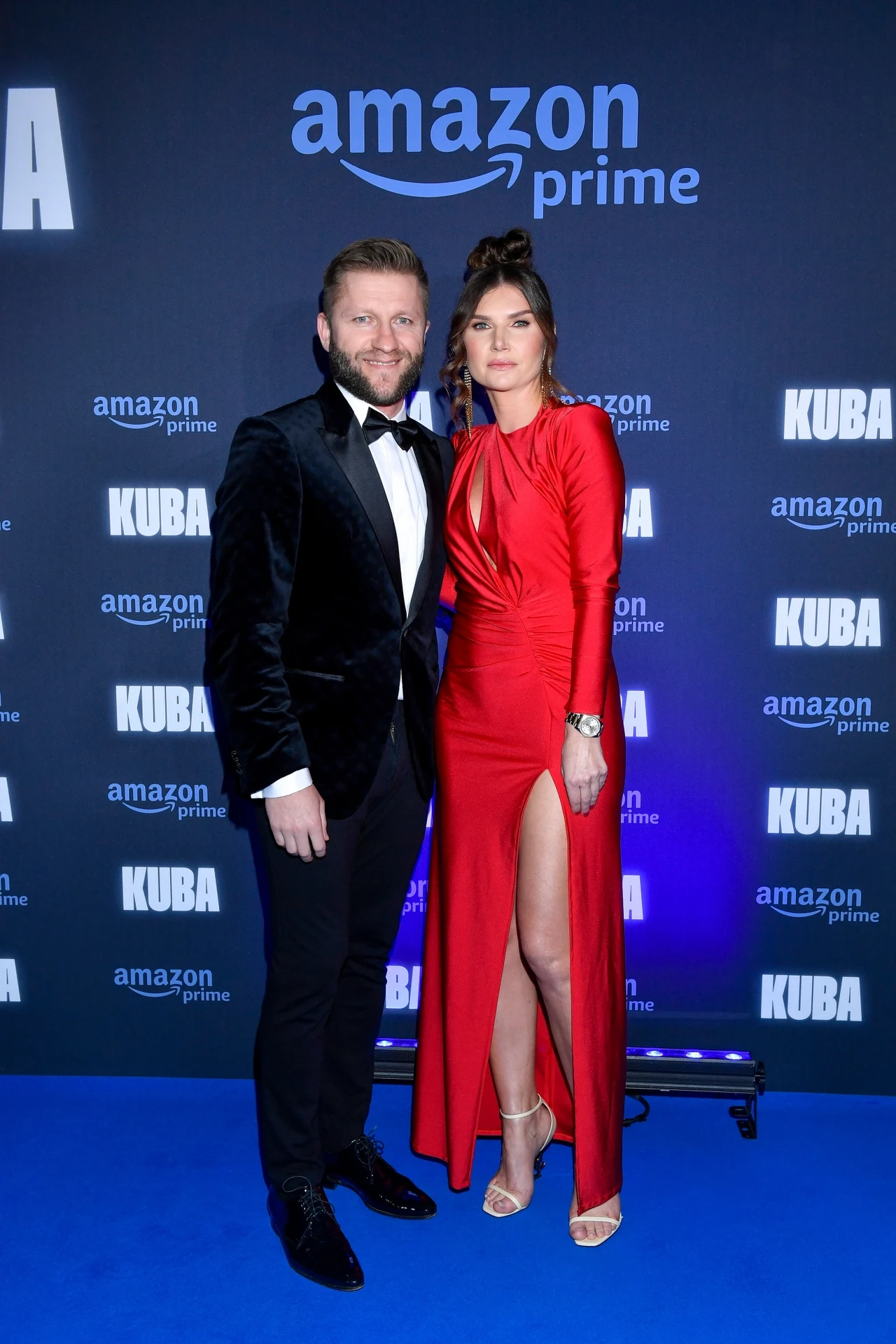 Kuba Błaszczykowski z żoną Agatą