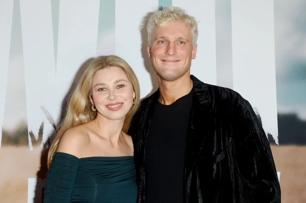 Milena Suszyńska i Karol Dziuba na premierze filmu "Sami swoi. Początek" Milena Suszyńska i Karol Dziuba na premierze filmu "Sami swoi. Początek"