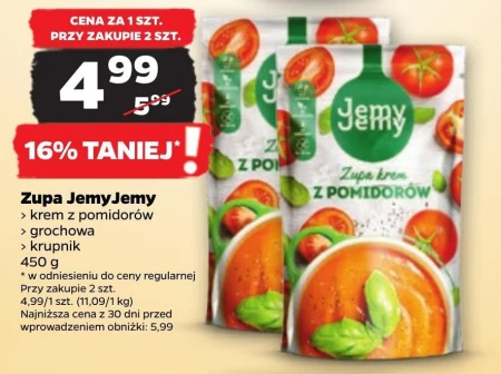 JemyJemy Zupa krem z pomidorów 375 g