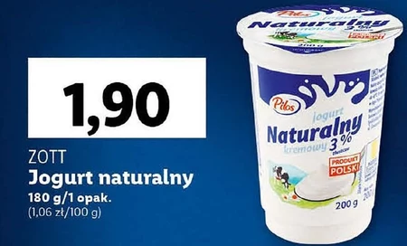 Jogurt naturalny Pilos