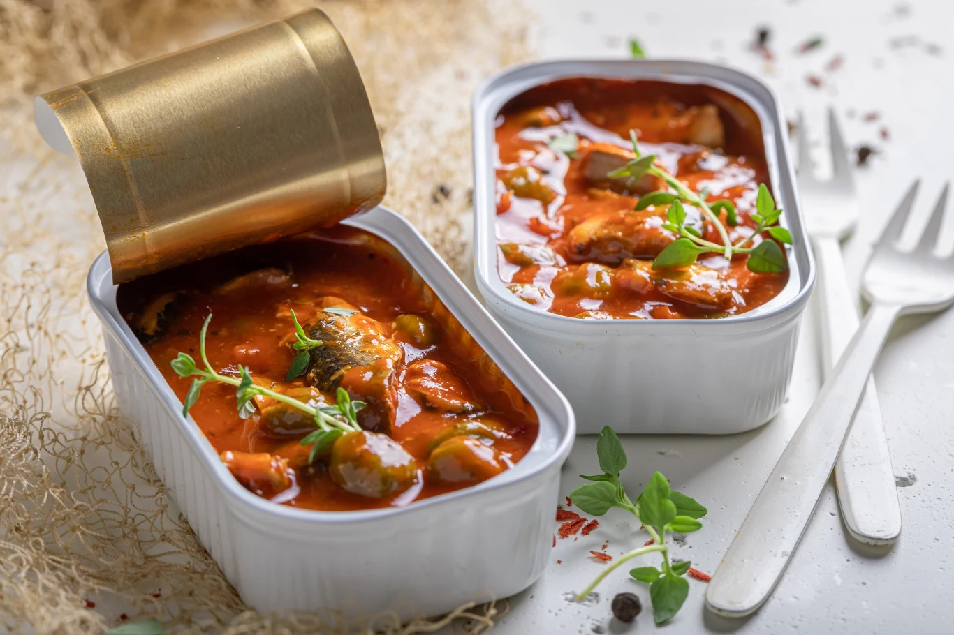 Puszki po rybie powinniśmy wyrzucać do żółtego pojemnika na tworzywa sztuczne i metale Byczki w sosie pomidorowym. Rarytas z puszki uwielbiany przez Polaków