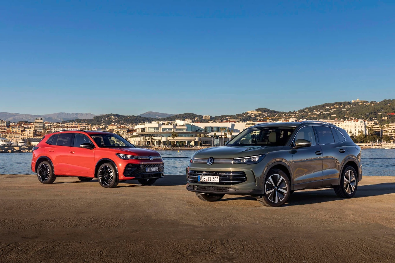 Poza wersja R-Line, Tiguan nie kipi wizualnie agresją Poza wersja R-Line, Tiguan nie kipi wizualnie agresją