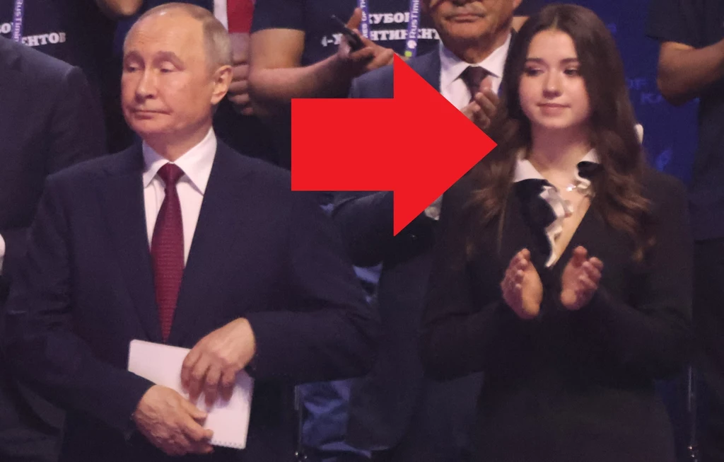 Władimir Putin i Kamiła Walijewa Władimir Putin i Kamiła Walijewa