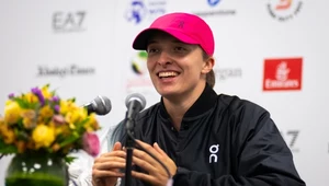 Iga Świątek na konferencji prasowej po meczu w turnieju WTA 1000 w Dubaju