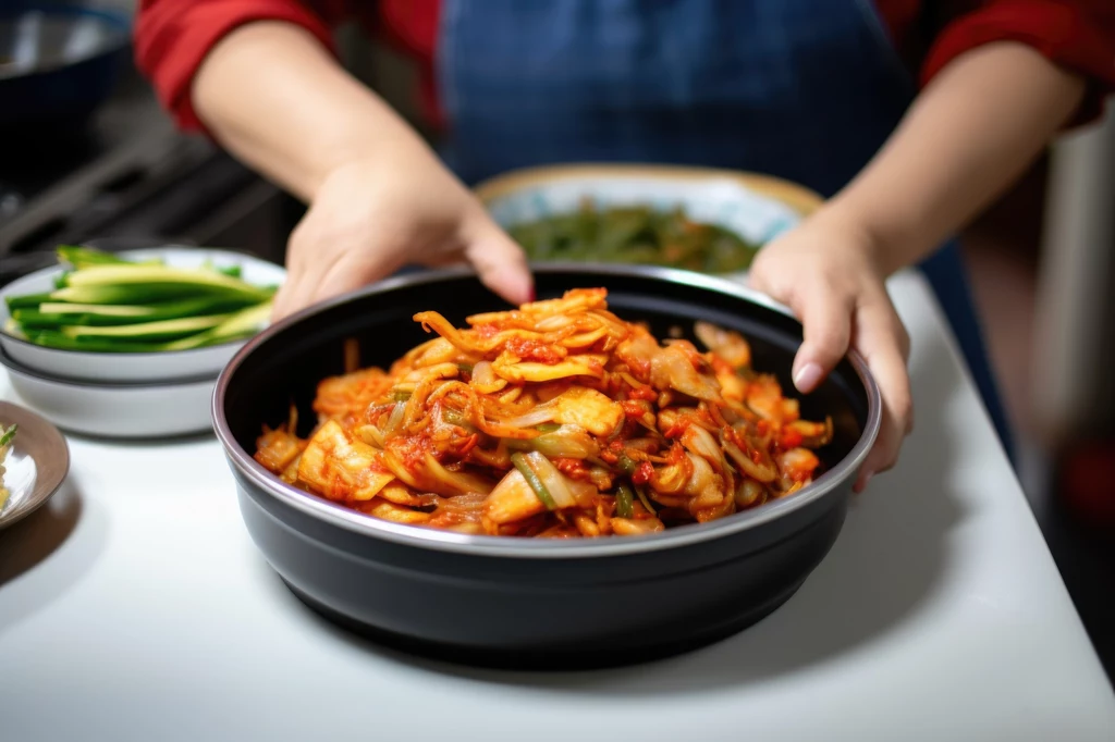 Kimchi to kiszonka rodem z Korei. Tam wykonuje się ją w każdym domu