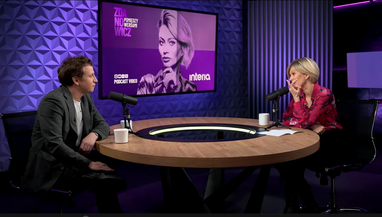 Maciej Musiałowski u Katarzyny Zdanowicz Maciej Musiałowski u Katarzyny Zdanowicz