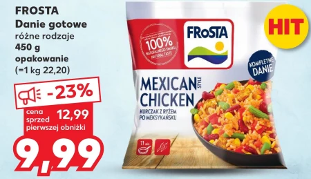FRoSTA Mexican Style Chicken Kurczak z ryżem po meksykańsku 450 g