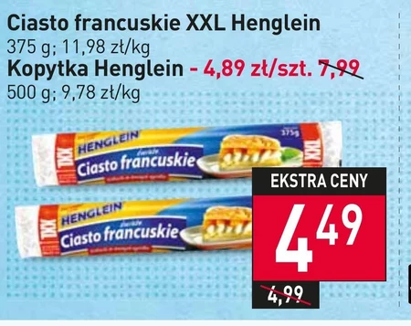 Ciasto francuskie Henglein