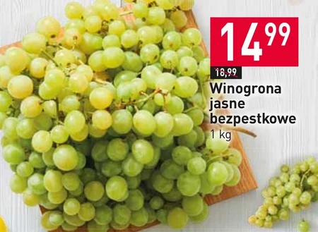 Winogrona - 21% TANIEJ! - promocja Stokrotka Market - Ding.pl