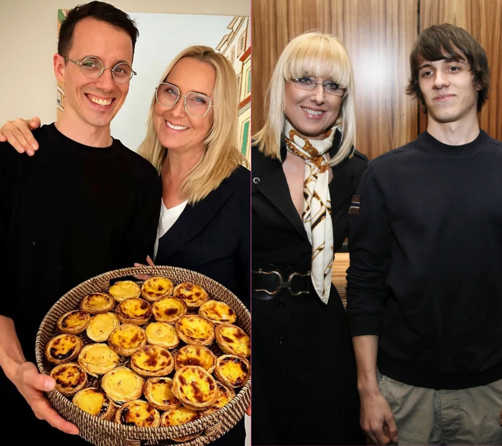 Agata Młynarska z synem Tadeuszem Agata Młynarska z synem Tadeuszem