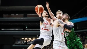 Mateusz Ponitka. Mecz Litwa - Polska w kwalifikacjach do EuroBasket 2025
