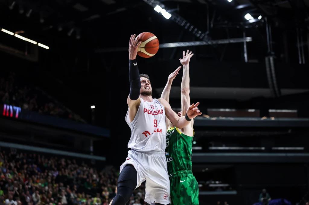 Mateusz Ponitka w meczu z Litwą Mateusz Ponitka w meczu z Litwą