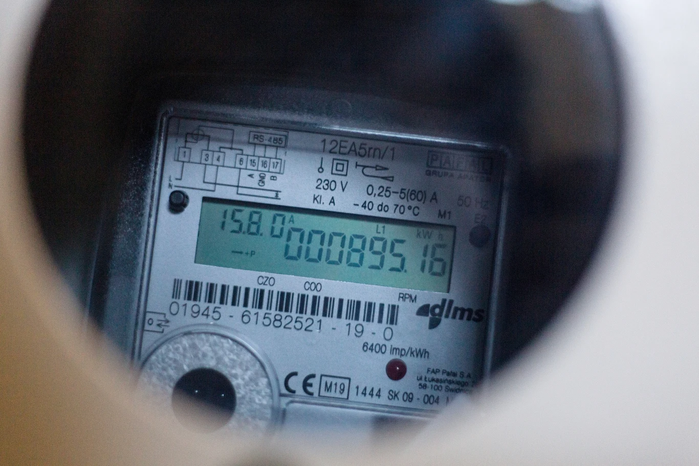 Licznik prądu, zdj. ilustracyjne Licznik prądu, zdj. ilustracyjne