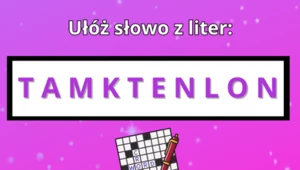 Test IQ. Tylko 5% osób zna poprawną odpowiedź. Ułożysz słowo z podanych liter?