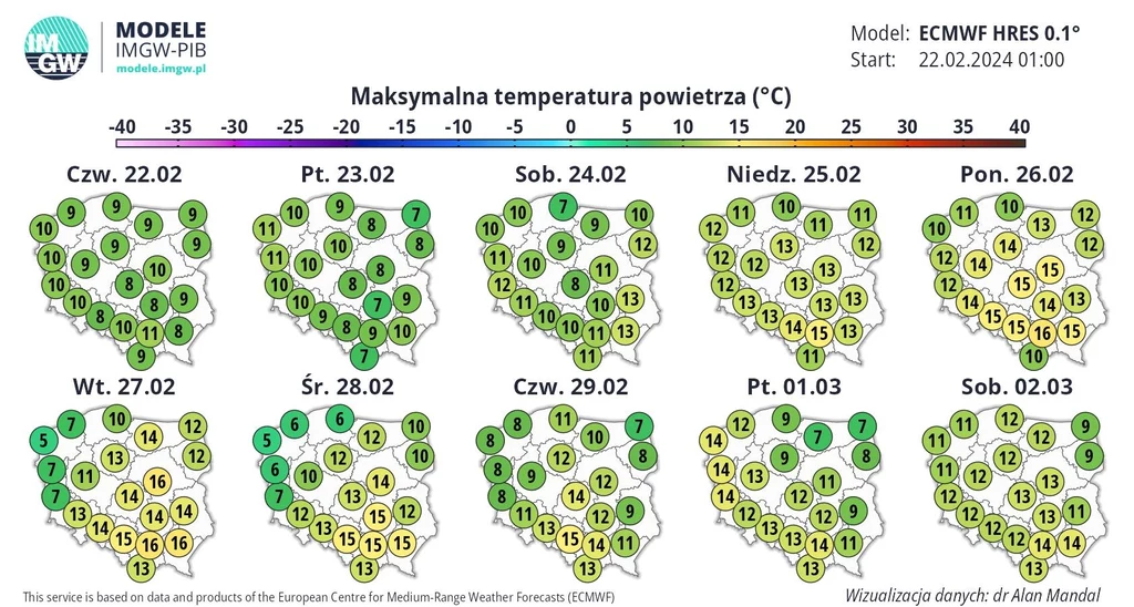 Przełom lutego i marca będzie bardzo ciepły. Na południu Polski będzie nawet 16 stopni Celsjusza Przełom lutego i marca będzie bardzo ciepły. Na południu Polski będzie nawet 16 stopni Celsjusza