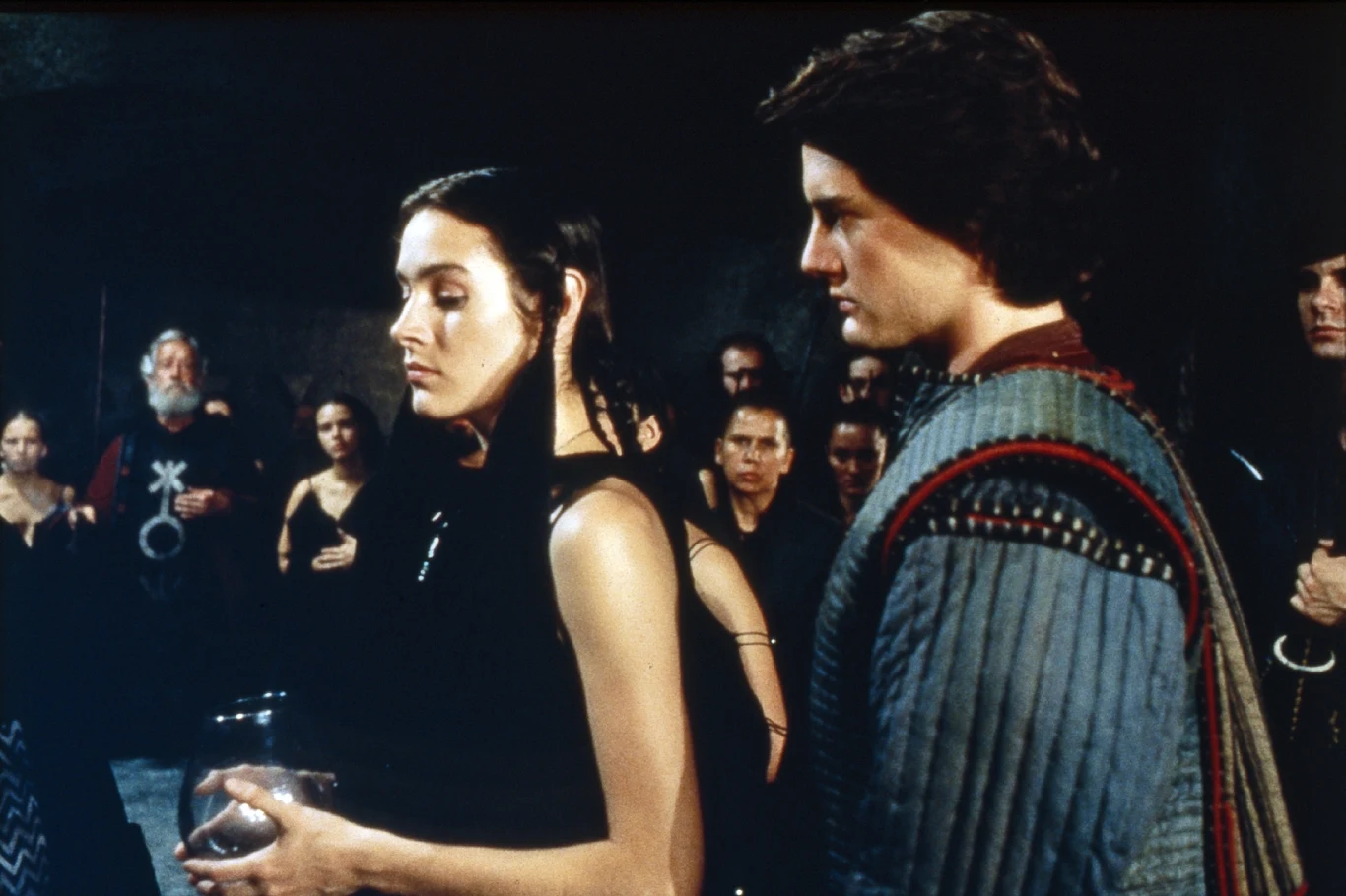 Sean Young i Kyle MacLachlan w filmie "Diuna"