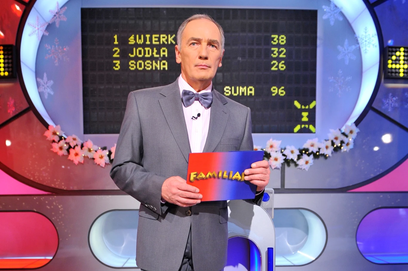 Karol Strasburger - gospodarz teleturnieju Familiada Karol Strasburger - gospodarz teleturnieju Familiada