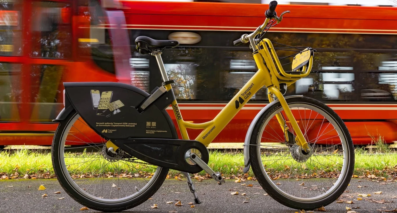 Na Śląsku rusza system rowerów miejskich Metrorower. To największa taka usługa w Polsce Na Śląsku rusza system rowerów miejskich Metrorower. To największa taka usługa w Polsce