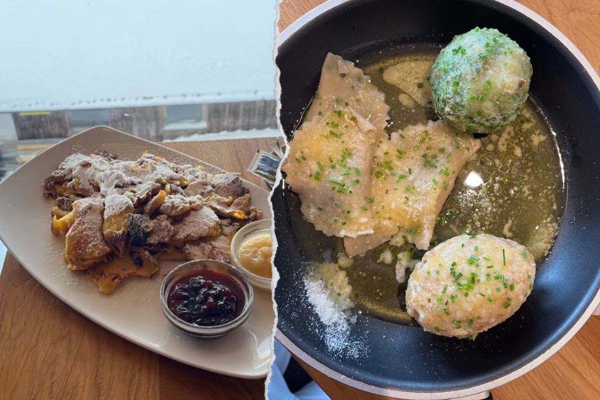 Knedle - może nie do końca, ale omlet szarpany, czyli "kaisershmarrn" - owszem Knedle - może nie do końca, ale omlet szarpany, czyli "kaisershmarrn" - owszem