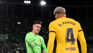 Marc-Andre ter Stegen i Ronald Araujo