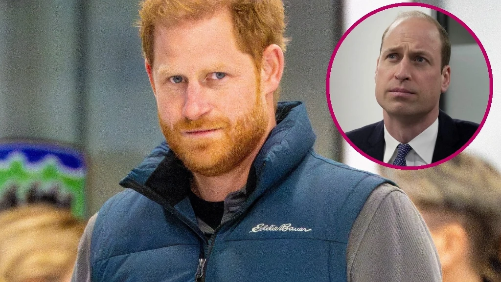 Książę Harry i książę William.