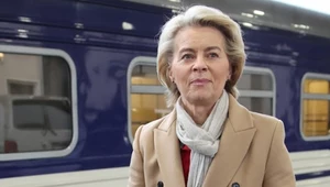 Ukraina. Ursula von der Leyen w Kijowie