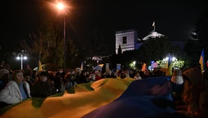 Protest przed siedzibą Sejmu