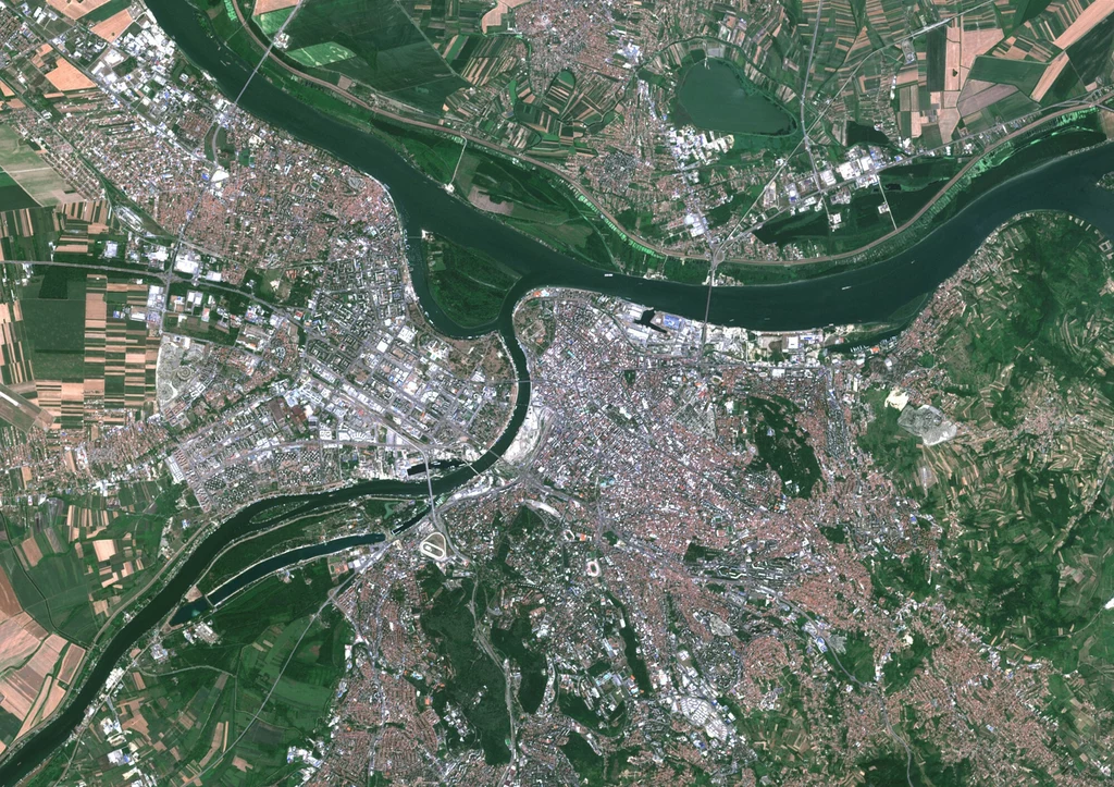 Sawa jest największym prawym dopływem Dunaju