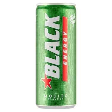Black Energy Mojito Gazowany napój energetyzujący 250 ml - 1