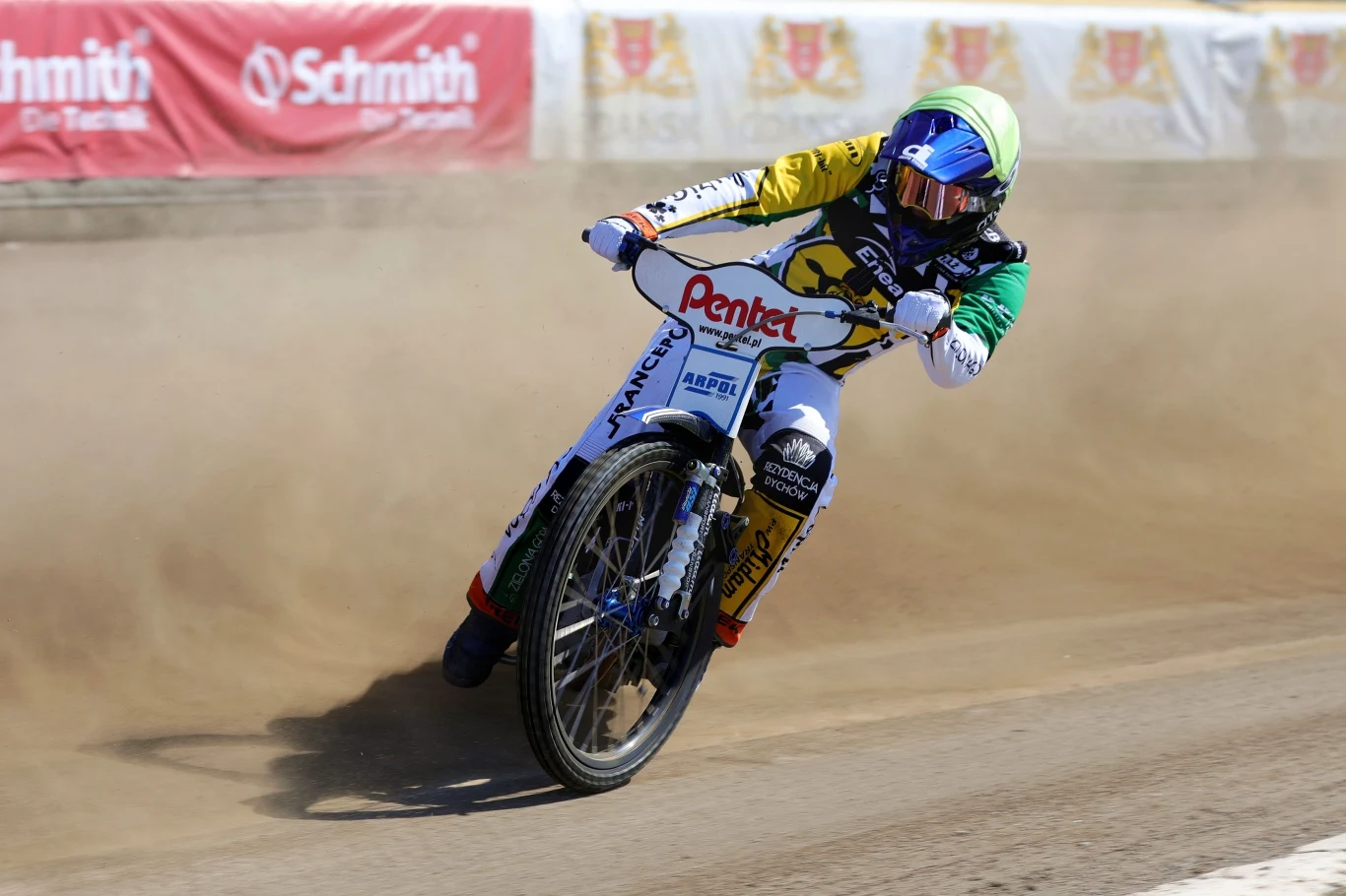 Dawid Rempała w akcji.