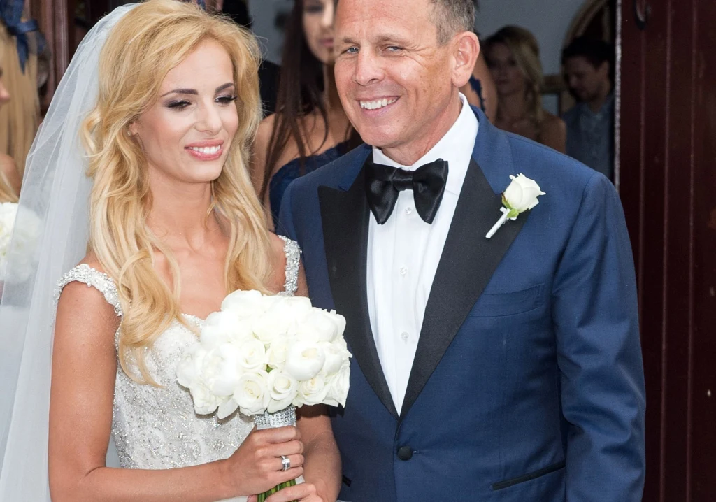 Iza Janachowska i Krzysztof Jabłoński w dniu ślubu