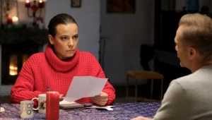 Magda (Anna Mucha) w zdecydowany sposób zareaguje na miłosny list od Dimy (Michał Pszeniczny)