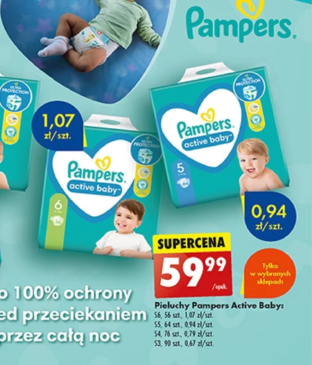 Pieluchy Pampers