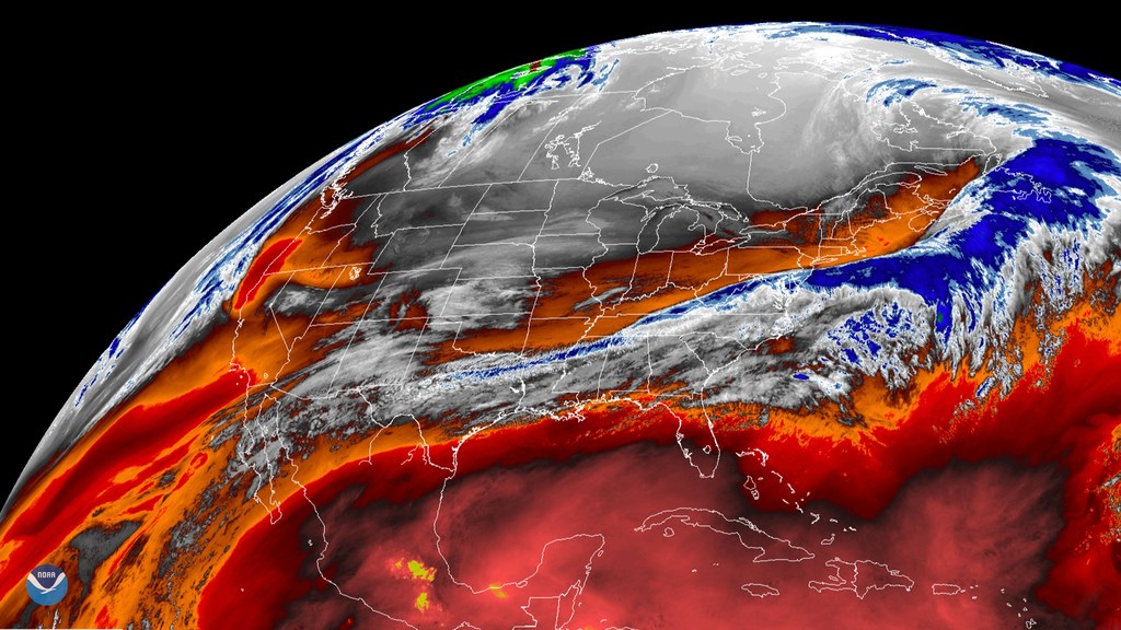 Dotychczas ciężko było zauważyć rzeki atmosferyczne na zdjęciach satelitarnych