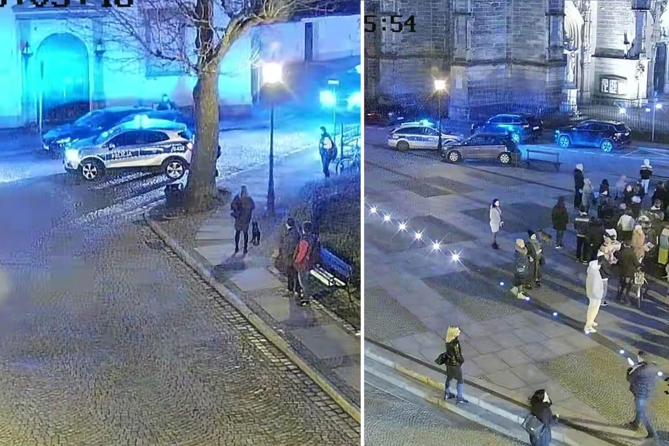 Policja ustawiła blokady, żeby zablokować uciekającego kierowcę, ale na niewiele się one zdały Policja ustawiła blokady, żeby zablokować uciekającego kierowcę, ale na niewiele się one zdały