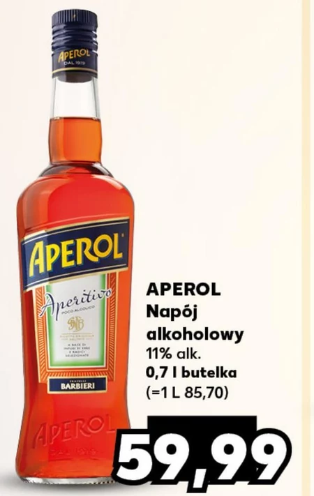 Aperol Napój alkoholowy 1 l